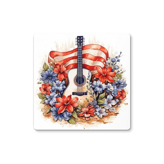 USA Guitar Coaster